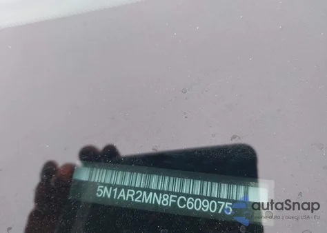 2015 Nissan Pathfinder Platinum from USA, damaged, VIN 5N1AR2MN8FC609075